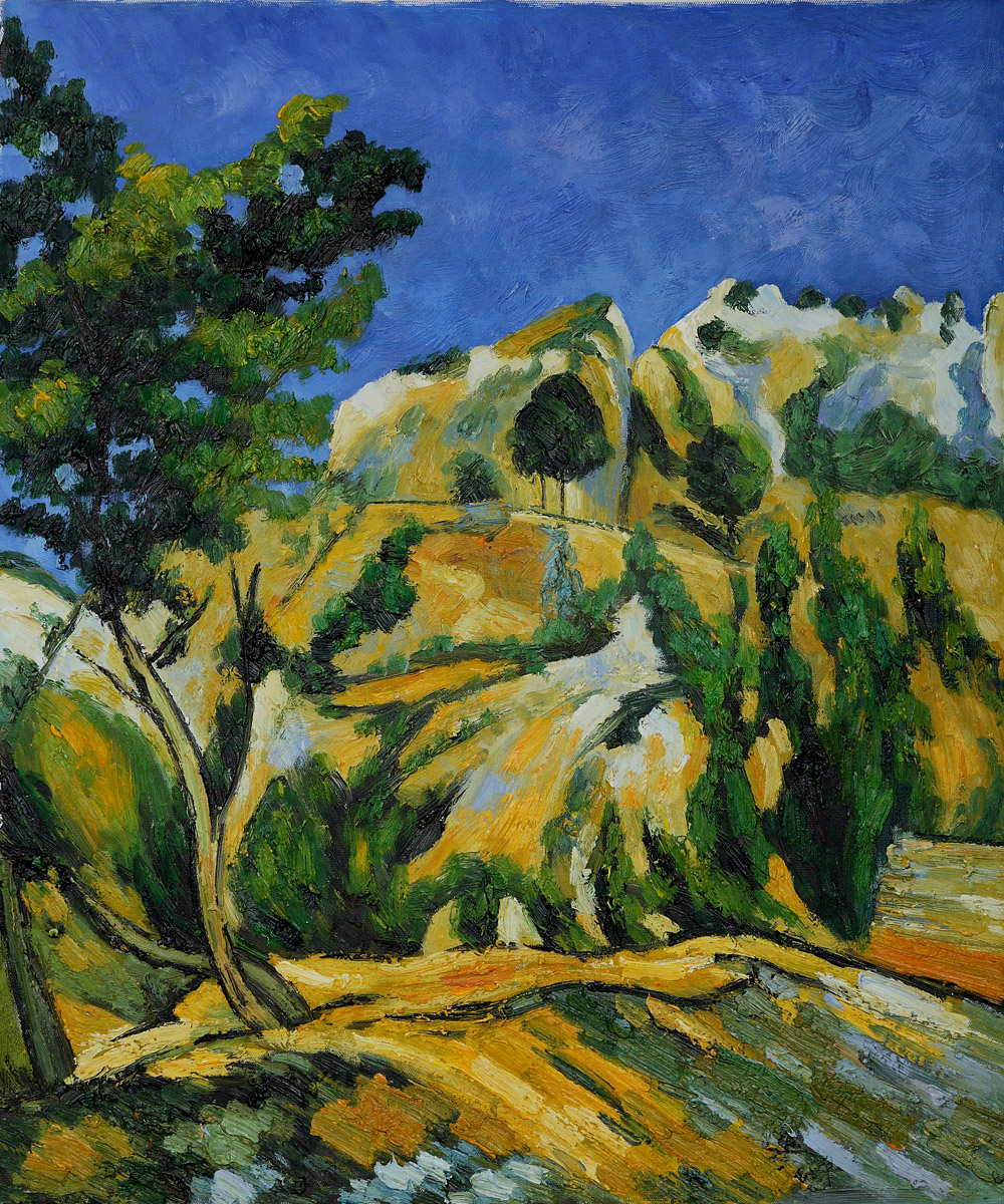 Ravine Near L'estaque by Paul Cezanne